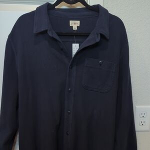 J. Crew Cotton Waffle Shirt